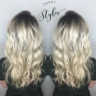 Shadow root balayage. Blonde hair with roots, Roots hair, Sh