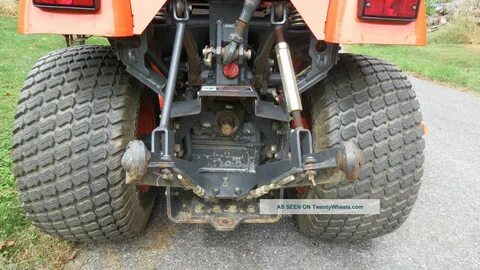 2004 Kubota Bx2230 4x4 Compact Tractor W/ Loader Belly Mower