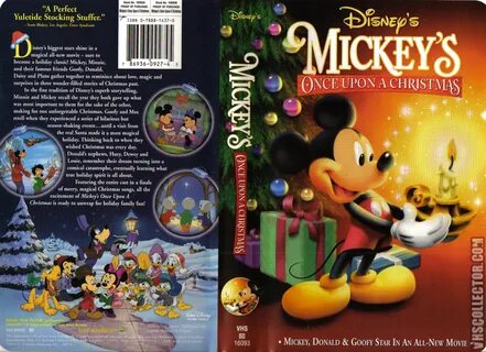 Mickey's Once Upon a Christmas vhs enjoying your shopping