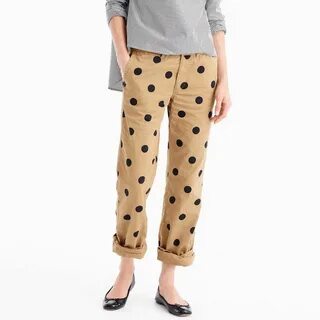 16 Ways to Wear Polka Dots This Fall Polka dot pants, Pants 