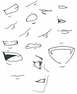 mouths by marly-sohma on deviantART Anime drawings tutorials