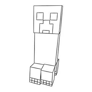 Creeper coloring pages - Free coloring pages for Kids