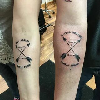 175 Best Brother Tattoos (2021) Matching Symbols, Memorial Q