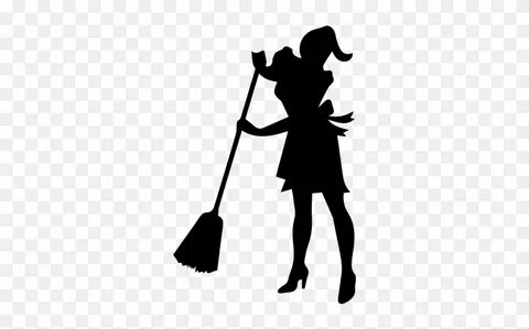 Services We Offer - Maid Silhouette - Free Transparent PNG C