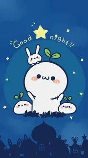 Good Night Sleep Kawaii Wallpaper Iphone Wallpaper - Cute Go