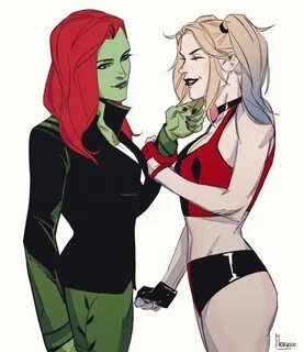 Pin on harley quinn&poison ivy