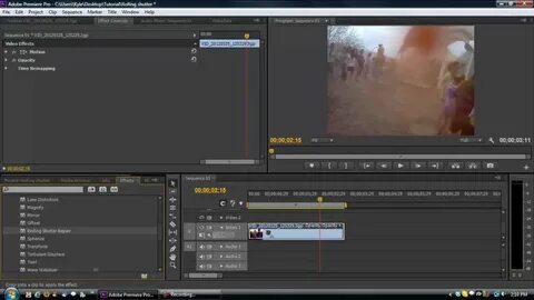 Fix Rolling Shutter in Adobe Premiere Pro Tutorial - YouTube