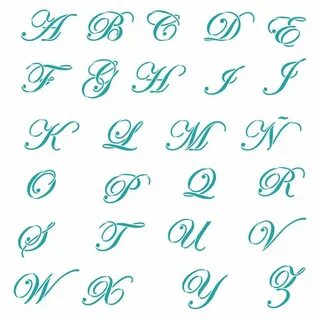 Tipos de letras abecedario, Letra cursiva elegante, Letras c