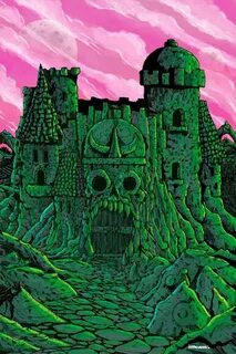 MASTERS of the UNIVERSE * Castle Grayskull * Art by Choper N