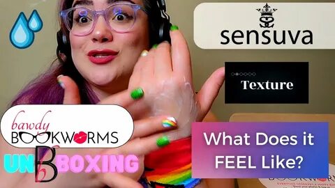 Unboxing Bawdy Bookworms Sensuva Lubricants Review by Lola K