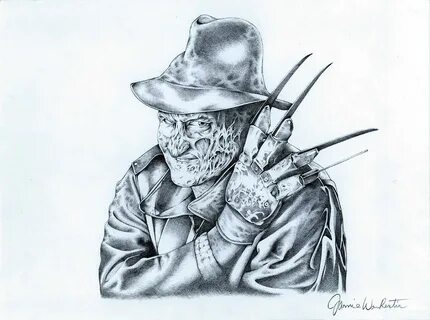 Freddy Drawing by Jamie Warkentin Pixels