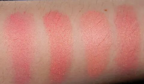 theBalm Hot Mama & Pinky Coral Blush Swatches