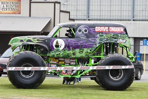 Grave Digger Art 14 Images - Grave Digger Monster Truck Clip