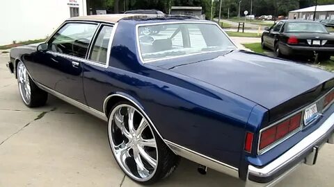 87 CHEVY CAPRICE ON 28"S (WHOLE CAR DONE BY XCLUZIVE AUTOWOR