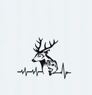 Start A Fire Hunting tattoos, Deer decal, Fishing svg