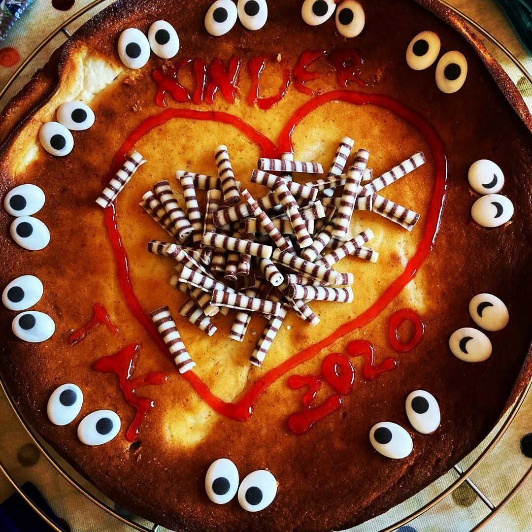 Leben mit Kindern on Instagram: "#Kindertag 2020 (Quarkkuchen ohne Bod...