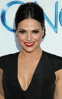 LANA PARRILLA at Once Upon A Time Season 4 Screening in Holl