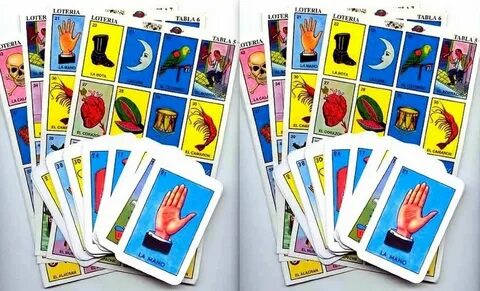 Games 1 Deck 54 Cards JUMBO Don Clemente Mexican Loteria Bin