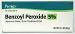 Perrigo Benzoyl Peroxide Acne Treatment Gel 5%, 2.1 oz (60 g