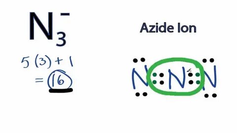 N3- Lewis Structure: How to Draw the Lewis Structure for N3-