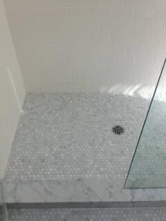 Marble Shower Door Threshold