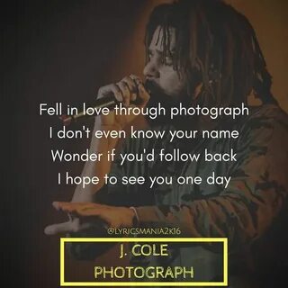 J. Cole - Photograph . #jcole #KOD #coleworld #Photograph #D