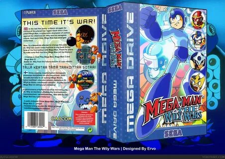 Viewing full size Mega Man The Wily Wars box cover