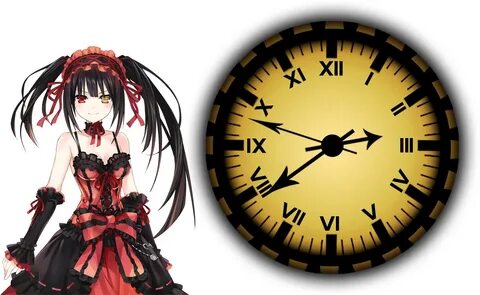 Tokisaki Kurumi Clock Xwidget By Adiim On Deviantart - Date 