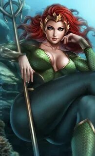 Pin by bruno moreau on #RK Art (Fantasy) Mera dc comics, Dc 