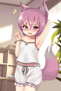 Safebooru - 1girl animal ears arm behind head arm up bloomer