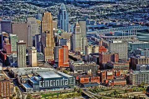 Downtown Cincinnati Photograph by Mountain Dreams Fine Art A