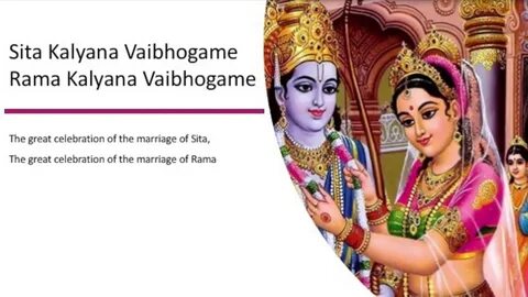 Sita Kalyana Vaibhogame - YouTube