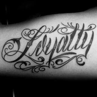 50 Loyalty Tattoos For Men - Faithful Ink Design Ideas Loyal