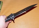 Большой! выкидной раскладной тактический штык нож АК 47 СССР