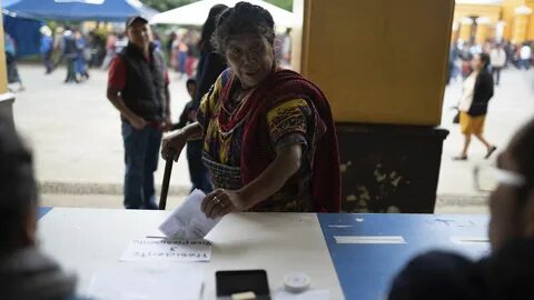 Las elecciones presidenciales en Guatemala se celebrarán este 25 de junio. 
