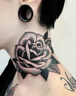 Neck Tattoos for Women - Sexiest Collections Design Press