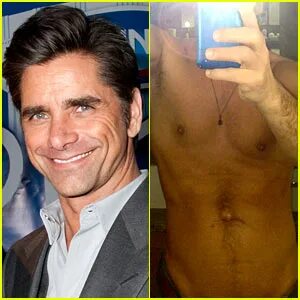 John Stamos Goes Shirtless at 51 in Sexy New Selfie! John St