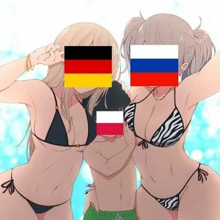 Germany And Russia Selfies Poland 