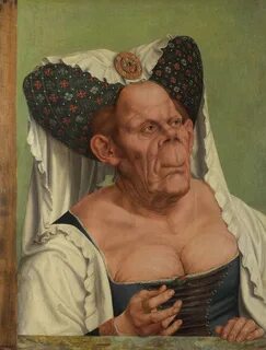 An Old Woman ("The Ugly Duchess"). Quinten Massys