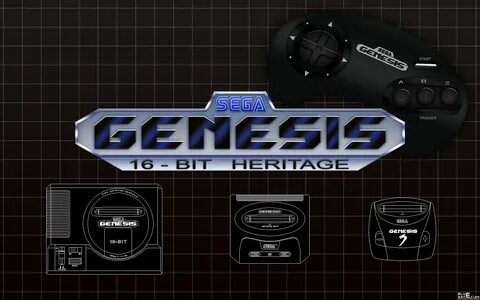 Sega Genesis: 16-bit Heritage Wallpaper by BLUEamnesiac