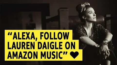 Lauren Daigle on Twitter: "Amazon Music is making it easy to