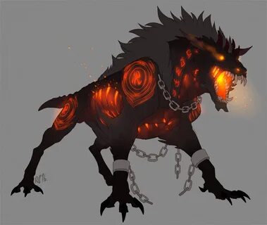 Hellhound by hornedfreak -- Fur Affinity dot net