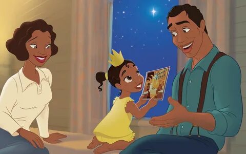 La historia de Tiana - Disney *Ajá! The princess and the fro