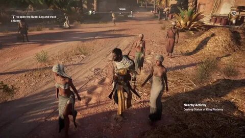 Assassin's Creed ® Origins topless woman bug? - YouTube