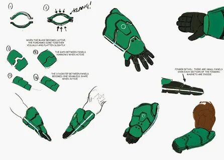 the art of kevin nelson: wasabi's glove design in earlier fo