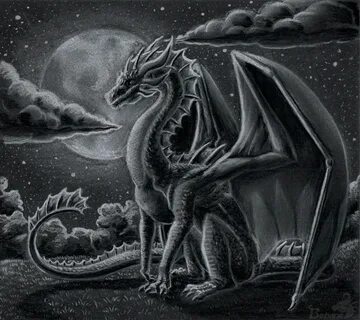 Moon dragon by Behane -- Fur Affinity dot net