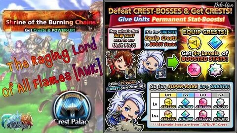 Grand Summoners: Crest Palace - Shrine of the Burning Chains
