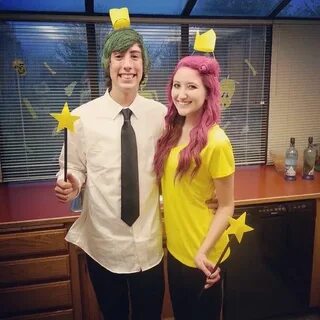 Cosmo and Wanda Halloween costumes diy couples, Cheap couple