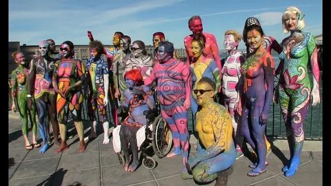 Body Painting Day New York 2017 - Painting