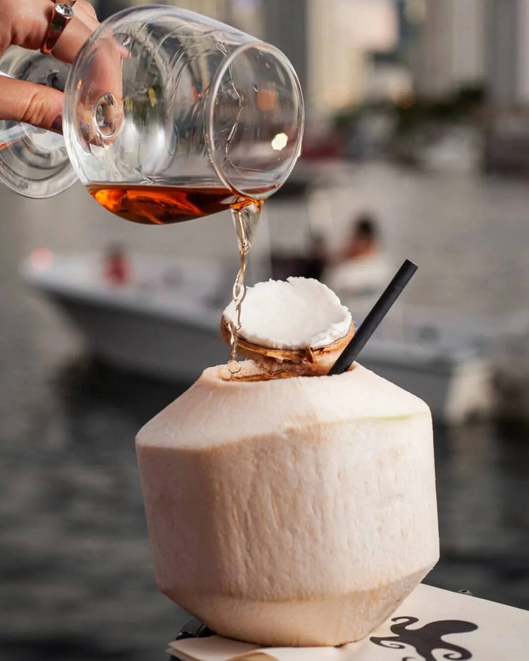 A guide to drinks: “Coco Loco 🥥 welcome to Miami where the heat is on 🌴😜...